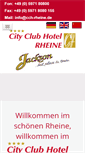 Mobile Screenshot of cch-rheine.de